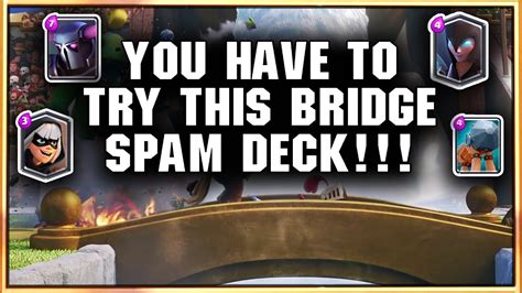 New Best Bridge Spam Deck with Pekka - 12 Wins in Challenge First ...