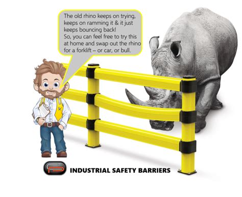 Industrial Safety Barriers – Barriers Protection service - Safety Road ...