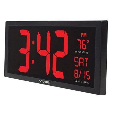 Large Digital Wall Clocks – Wall Design Ideas