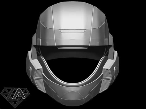 Halo Reach ODST Helmet FOAM Cosplay Pepakura File Template ...