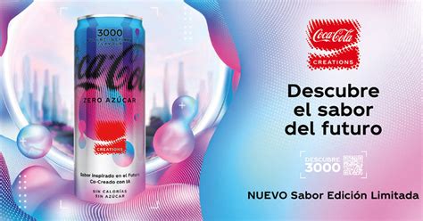 Llega Coca-Cola 3000, el nuevo sabor futurista de Creations