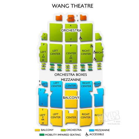 Boch Wang Center Seating Chart - Minga