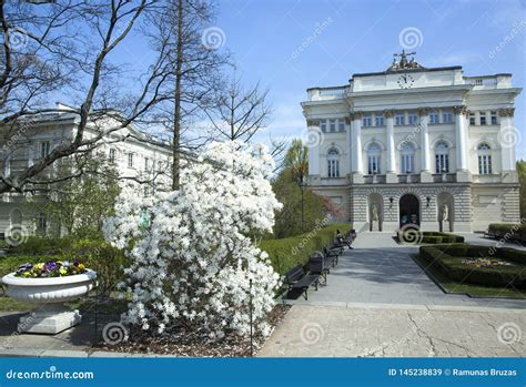 Warsaw University Architecture Stock Image - Image of poland, education ...