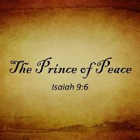 Sermon: The Prince of Peace