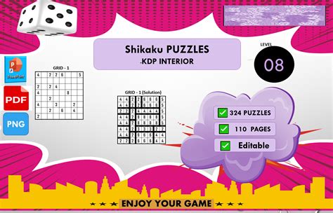 Shikaku PUZZLES 08 Graphic by AME⭐⭐⭐ · Creative Fabrica