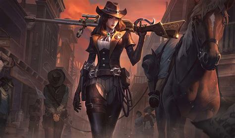 Sheriff Caitlyn :: League of Legends (LoL) Champion Skin on MOBAFire