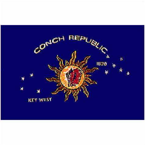 Conch Republic Flag / Key West Flags Sale: Buy 2, 3rd FREE