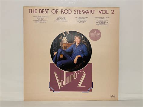 The Best Of Rod Stewart Vol 2 Album Genre Rock Vinyl LP 12 | Etsy