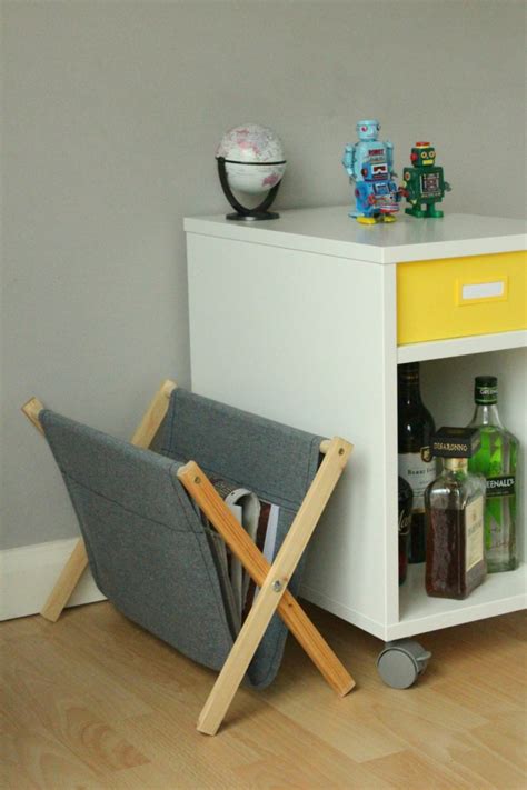 DIY Magazine Rack | The Crafty Gentleman