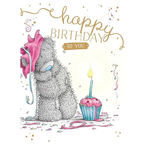 Me to You Birthday Greetings Cards Selection Tatty Teddy Bear Card | eBay