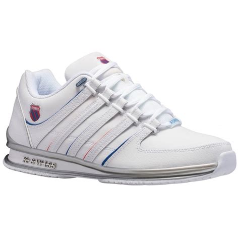 K-Swiss K-Swiss Rinzler White/Corporate (N72) 01235-931 Mens Trainers - K-Swiss from Pure Brands ...