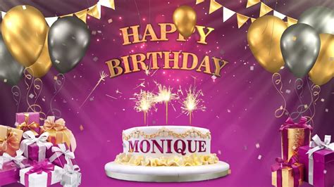 MONIQUE | Happy Birthday To You | Happy Birthday Songs 2021 - YouTube