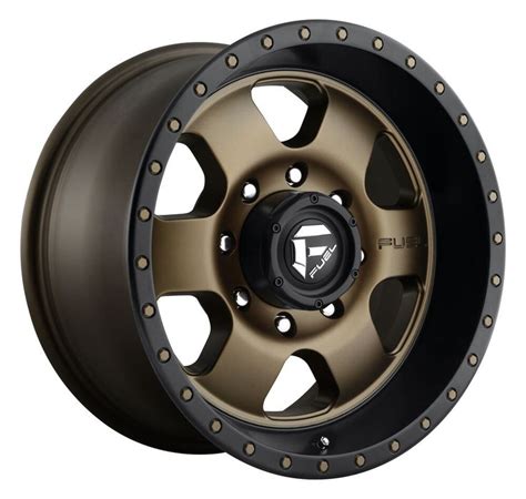 20" Fuel Podium D617 Matte Bronze w/ Black Lip Wheel 20x9 8x170 +01mm Truck Rim #FUEL | Bronze ...