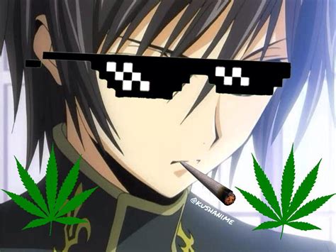 34+ Anime Girl Smoking Weed