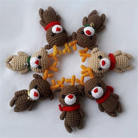 Small reindeer amigurumi pattern - Amigurumi Today