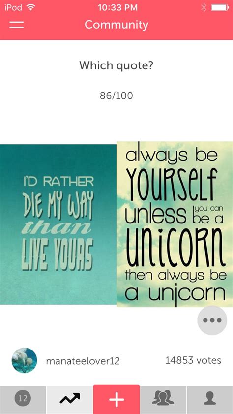 Saw these great quotes on wishbone. My Way, Great Quotes, Live For Yourself