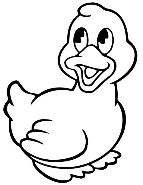 Printable Duck Coloring Pages - Coloring Home