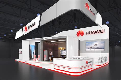 Exhibition stand for Huawei