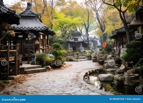 Korean Folk Village in Seoul South Korea Picture Stock Image - Image of ...