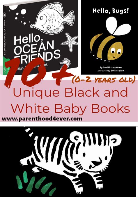 Black and White Baby Books: 13 Best Books to Read to Baby in the First ...