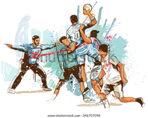 Handball Fouls: Over 26 Royalty-Free Licensable Stock Illustrations ...