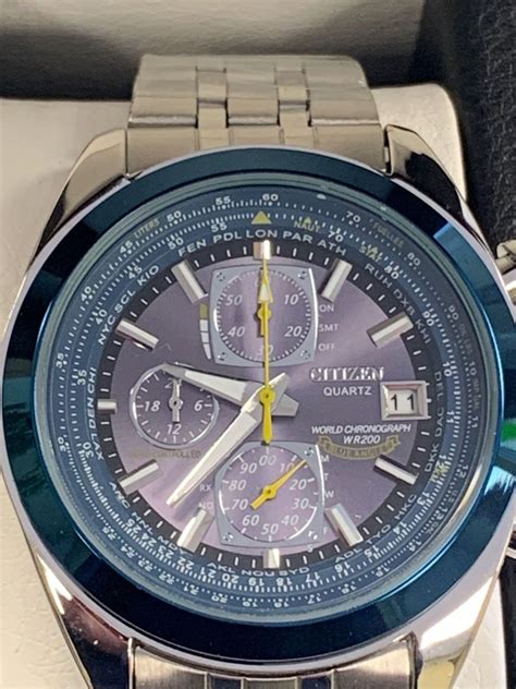 Citizen Quartz World Chronograph WR200