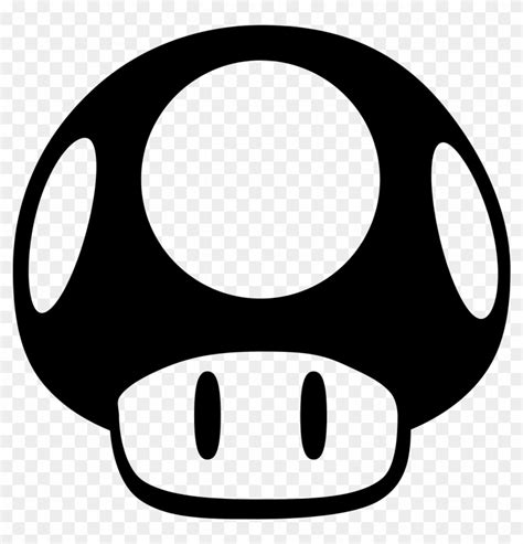 Mario Clipart Black And White - Mario Silhouette - Free Transparent PNG ...