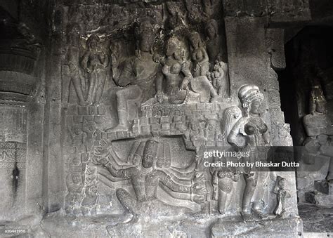 Stone Sculptures At Ellora Caves High-Res Stock Photo - Getty Images