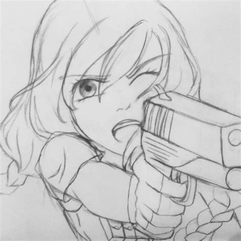 How To Draw An Anime Gun - Birthrepresentative14