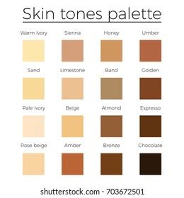 Skin Color Palette Royalty-Free Images, Stock Photos & Pictures | Shutterstock