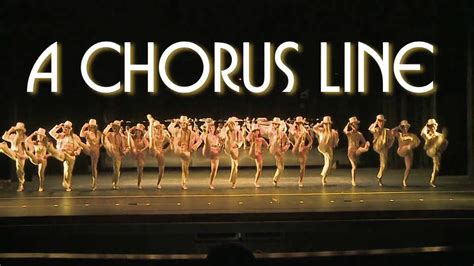 "A Chorus Line" Trailer - YouTube