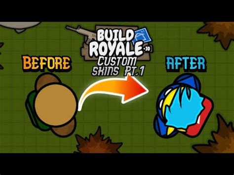 Making a Custom Build Royale skins - YouTube