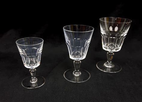 Proantic: Baccarat Crystal Glasses Set