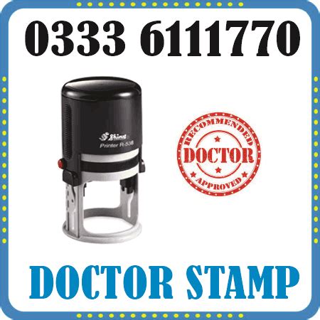 Doctor Stamp Maker Online in Pakistan