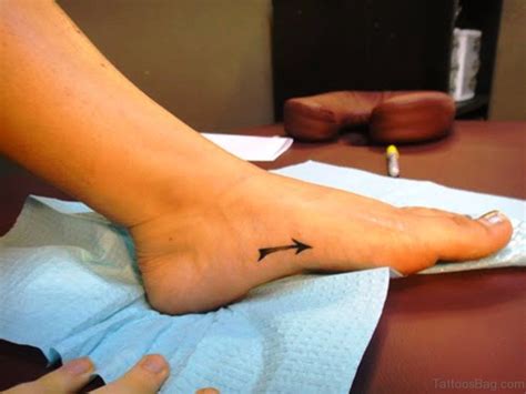 72 Great Arrow Tattoos On Foot - Tattoo Designs – TattoosBag.com