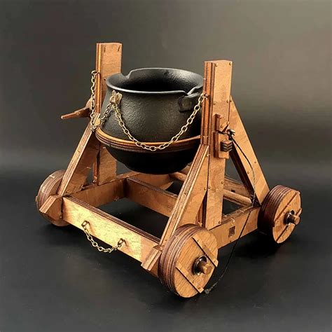 AM007 Flaming Chariot Wooden Mechanical Toys Military Model Kits for A | Model kits for adults ...