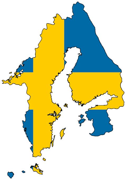 Flag Map of the Swedish Empire (1658) by RepublicOfNiger on DeviantArt