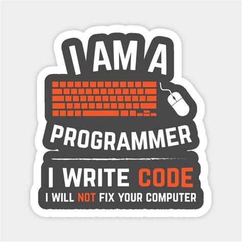 Computer Coder Programmer I Write Code by 4craig in 2024 | Computer ...