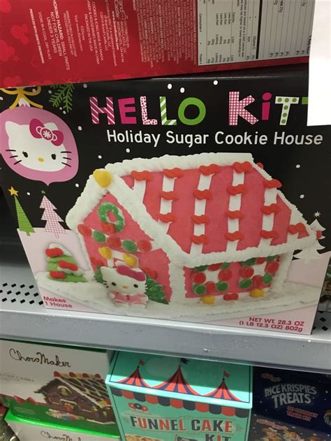 Hello Kitty Gingerbread House ️ | Hello kitty christmas, Pink hello kitty, Hello kitty wallpaper