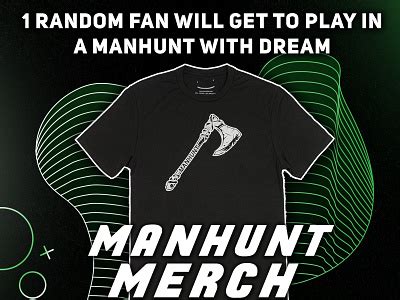 Dream Manhunt Merch designs, themes, templates and downloadable graphic elements on Dribbble