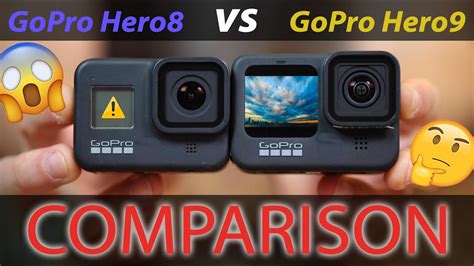 FULL Video Comparison: GoPro Hero8 vs Hero9 - YouTube