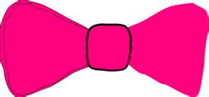 Pink Bow Tie Clip Art at Clker.com - vector clip art online, royalty free & public domain