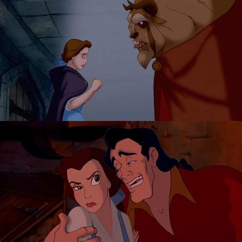 In Disney's Beauty and the Beast (1991) Belle was willing to be locked up for the rest of her ...