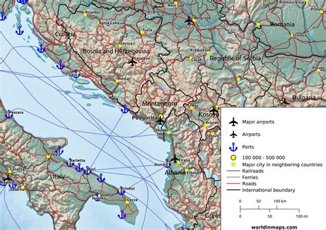 Montenegro data and statistics - World in maps