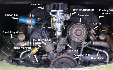 1974 Vw Engine Parts Diagram