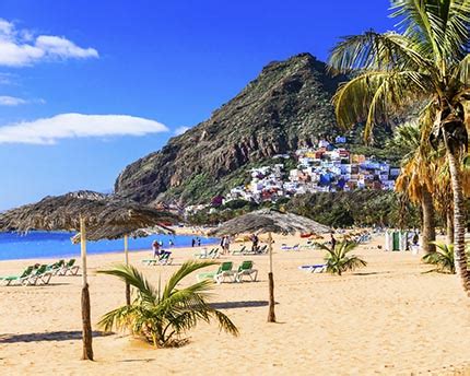 Tenerife Beach - Spain Canary Islands Tenerife Beach Playa De Las ...