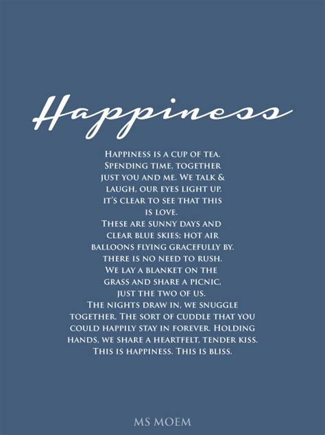 A Poem About Happiness | Ms Moem | Poems. Life. Etc. | Heart quotes ...