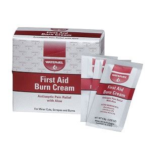 First Aid Burn Cream (25/Box)