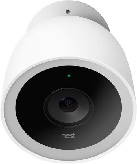 Google - Nest Cam IQ Outdoor Security Camera- 2 Pack - White ...