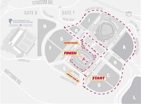 Arrowhead Stadium Parking Map - Map Of Staten